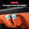 Universal Car Passenger Glove Box Storage Bag Dual-Use Cup Holder & Temporary Trash Hanging Organizer Car Storage Accessories