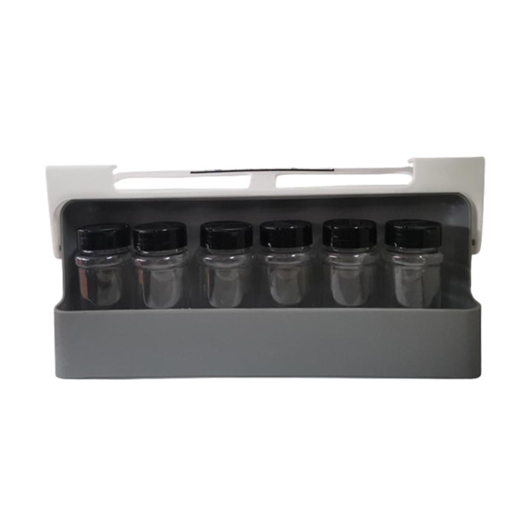 Seasoning Box Wall-mounted Punch-free Adjustable Seasoning Box Multi-function Seasoning Jar Combination Set Storage MSG Jar