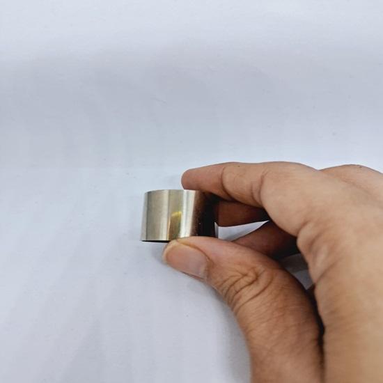 Лот из 10 комплектов, цельные латунные металлические наконечники, воротники, кольцевой вал, трость-запасная часть, аксессуары для деревянных палок-трость