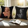 Actor Sydney Sweeney  Cushion Cover Car Throw Pillow Case For Sofa Car Christmas Gift
