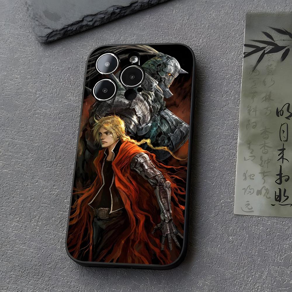 F-FULLMETAL A-ALCHEMIST Чехол для телефона Funda Для iPhone 13 17 16 11 15 Pro Max 14 12 Pro Xs Max Mini Xr X 7 8 6 6s Plus Чехлы