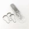 12pcs Rust Resistant Hanging Rings Hanging Design Curtain Buckles Versatile Curtain Hooks  Bathroom