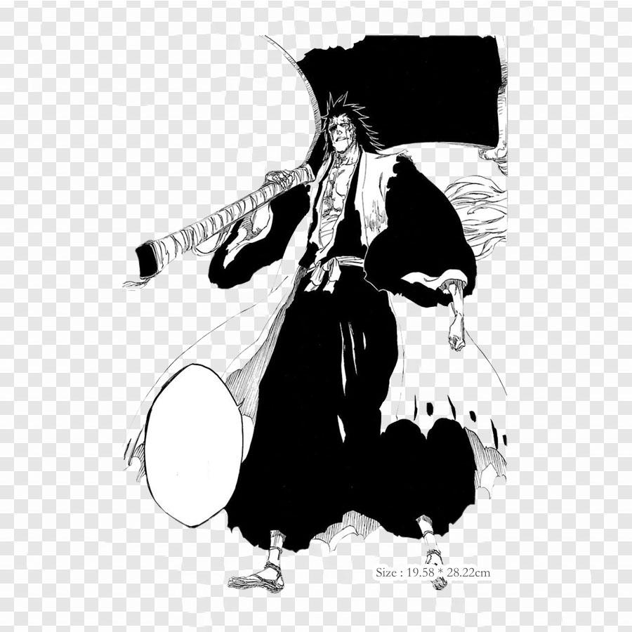 Kenpachi Shikai Kenpachi Zaraki Ichigo Kurosaki Anime Lron On Patches For Clothes Bag Tshirt Heat Transfer Stickers Stripes Appliques