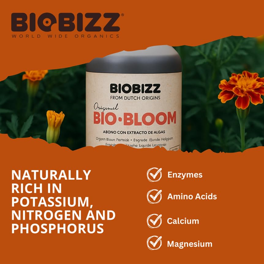 БиоБизз Органическое Жидкое Удобрение Bio Bloom 1л