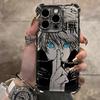 Чехол для телефона Аниме Jujutsu Kaisen Для iPhone 17 Air 16 e 15 14 13 12 11 Plus Mini Pro Max X XR XS SE Ударопрочный Позолоченный чехол Годжо