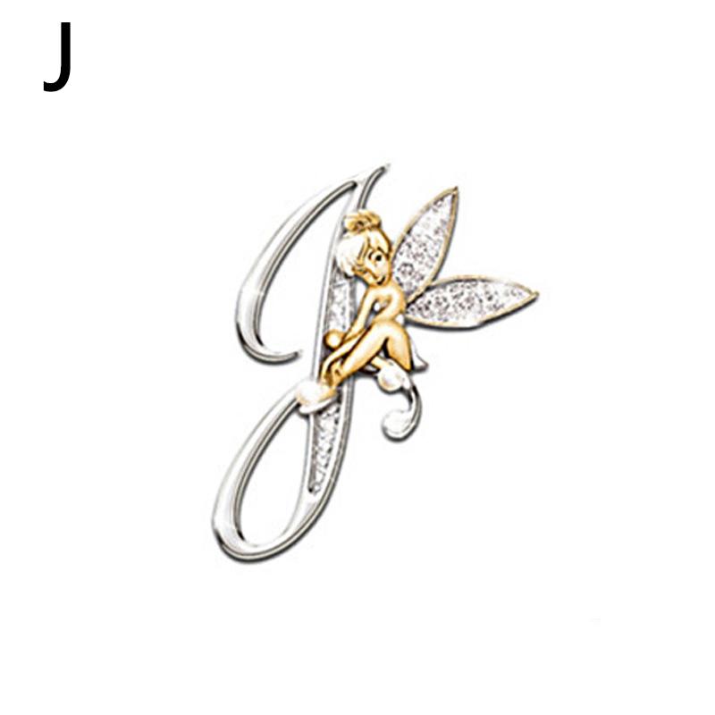 1PC Fashion Brooches Alphabet A-Z Corsage Handmade Gift Exquisite Jewelry Accessories KTY