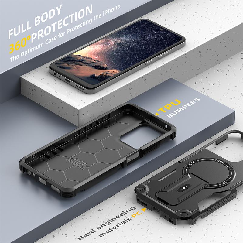 Military Grade Funda Case for Motorola MOTO G 5G 2026 G Stylus 5G 2025 Power Play 2026 Shockproof Magnetic Phone Coque