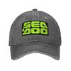 Кепка Sea Doo Team Rxt Brt Marine Denim Повседневная Бейсболка Регулируемая Кепка Летняя Унисекс Бейсболки