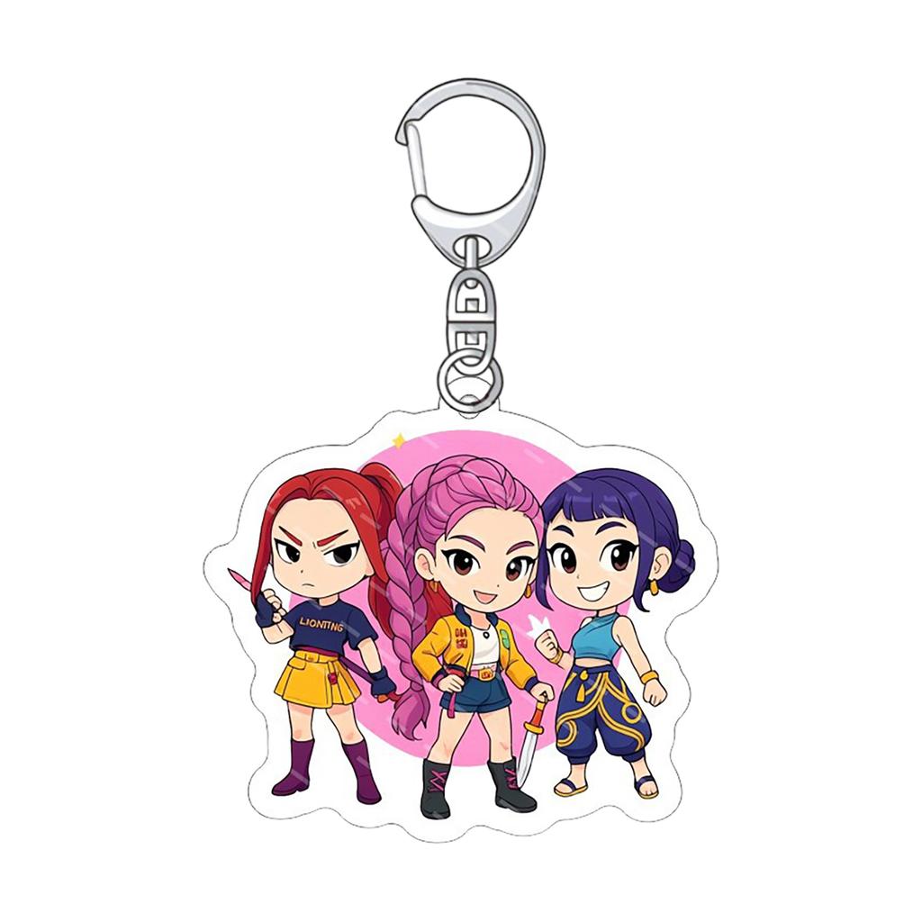 Периферийный акриловый брелок для ключей в стиле корейского аниме от Netflix