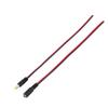 10PCS 12V CCTV Security Camera DC Male and Female Power Plug Cable Black and Red