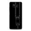 Черный кот Мультяшный Милый Чехол для Телефона Для Xiaomi Poco X5 Pro X4 X3 NFC F5 Pro F4 F3 GT M5 M4 Pro 5G M3 C51 C50 C55 Мягкий Чехол