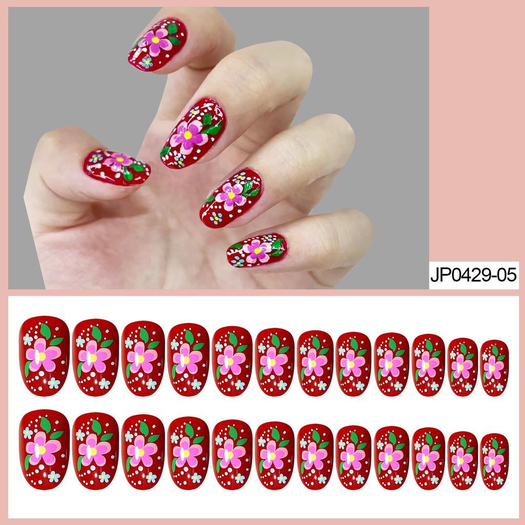 Fake Nail Patches Wearing Nails Finished Nail Patches Nail Patches Disassembly Nail Patches for Women To Take Off Nail Patches