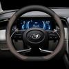 Кожаная накладка на руль автомобиля для Hyundai Tucson Nx4 Santa Fe Mx5 Elantra N Palisade Creta Grand Kona 2024 2025 Аксессуары