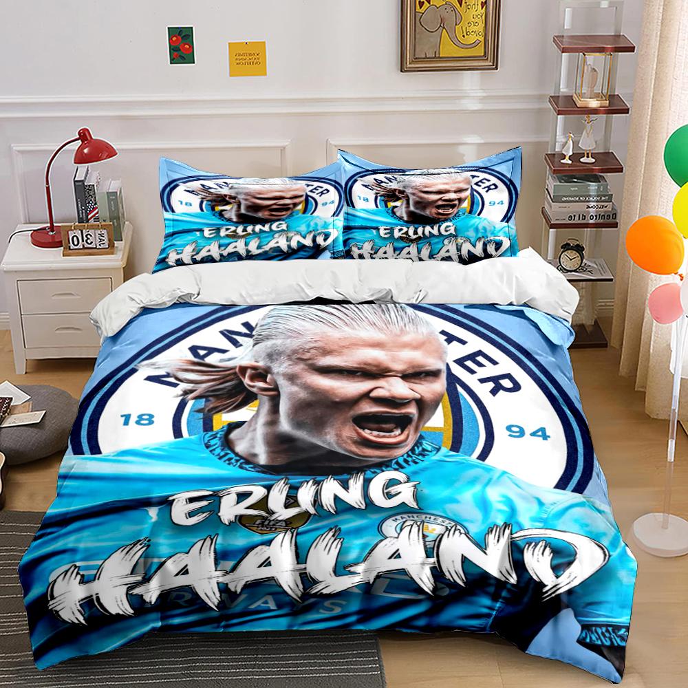 Football-Themed Bedding Set Bedding Duvet Cover Set Duvet Cover Pillowcases Home Decor (1 * Duvet Cover 2 * Pillowcases, without duvet insert)