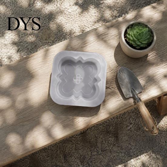 Creative Garden Improvement Project Stepping Stone Mold, Reusable Concrete Pathway Paver Backyard Walkway Design Tool DIY Cement Pavement Mould