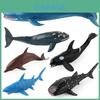Коллекция фигурок морских существ для детей с реалистичными пластиковыми игрушками морской жизни