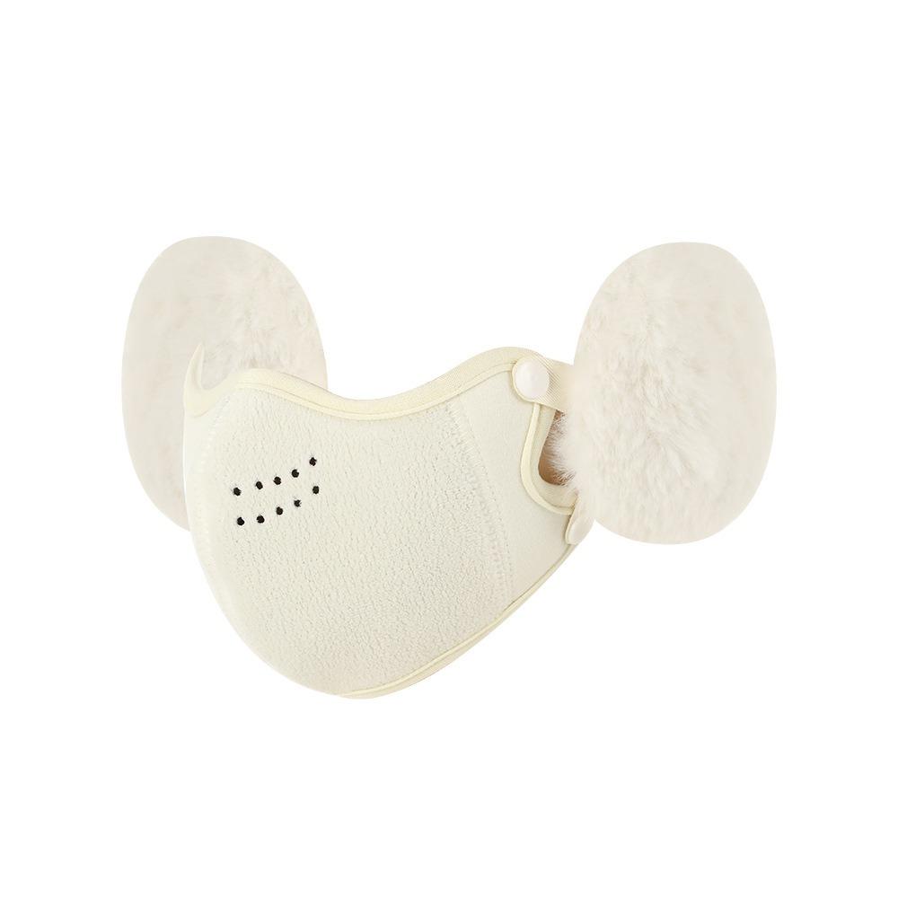 Windproof 2in1 Earmuffs Mask Thermal Earflap Mask Winter Accessories Motorcycle Face Shield Riding