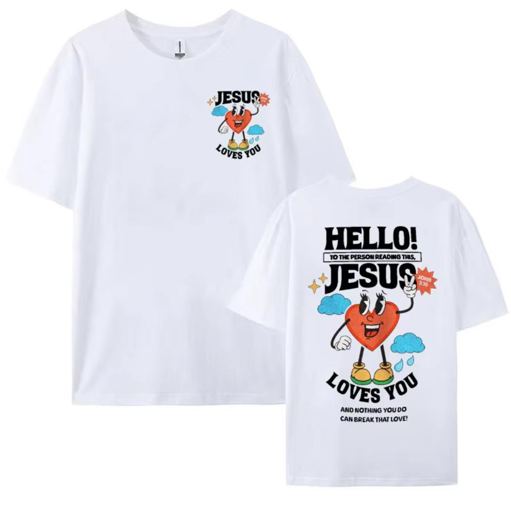Faith Based Christian Tshirts Scripture Catholic Jesus Clothing T Shirt Mens High Quality summer Tshirt Harajuku Streetwear