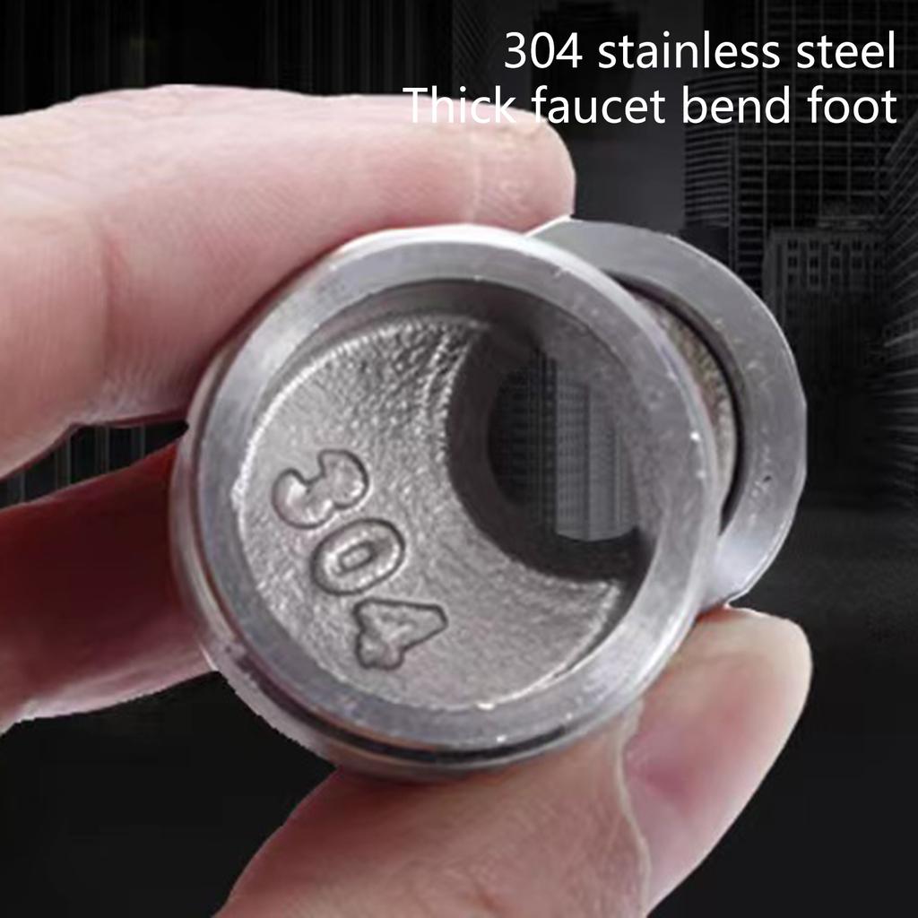 Адаптер для душа из нержавеющей стали, 2 шт., регулируемый на 360 градусов, угловой, изогнутый, удлиненный, угловой, для душа