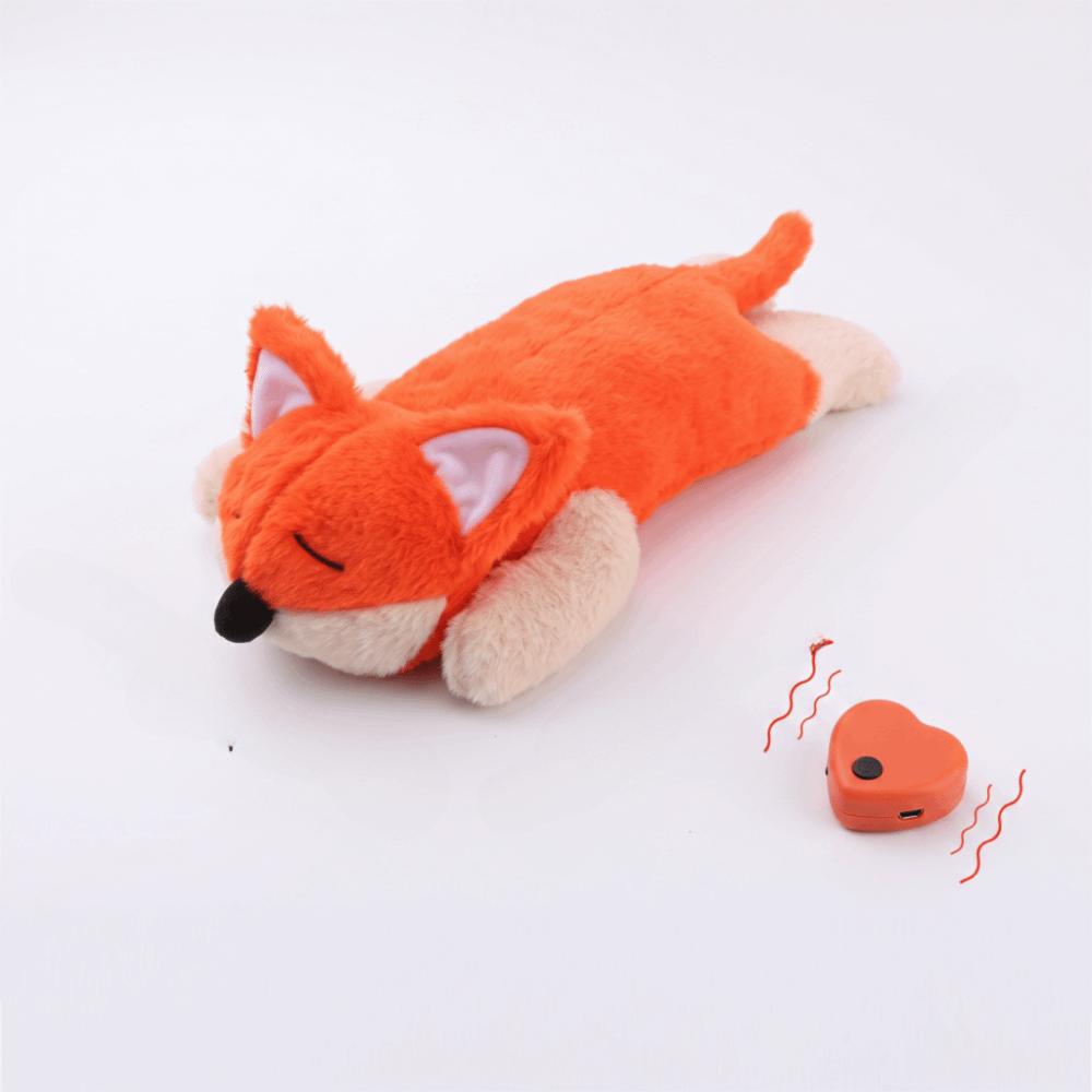 Heartbeats Simulator Sleep Aid Doll Calming Heartbeats Sound Pet Plush Doll Dog Plush Toy  Dog