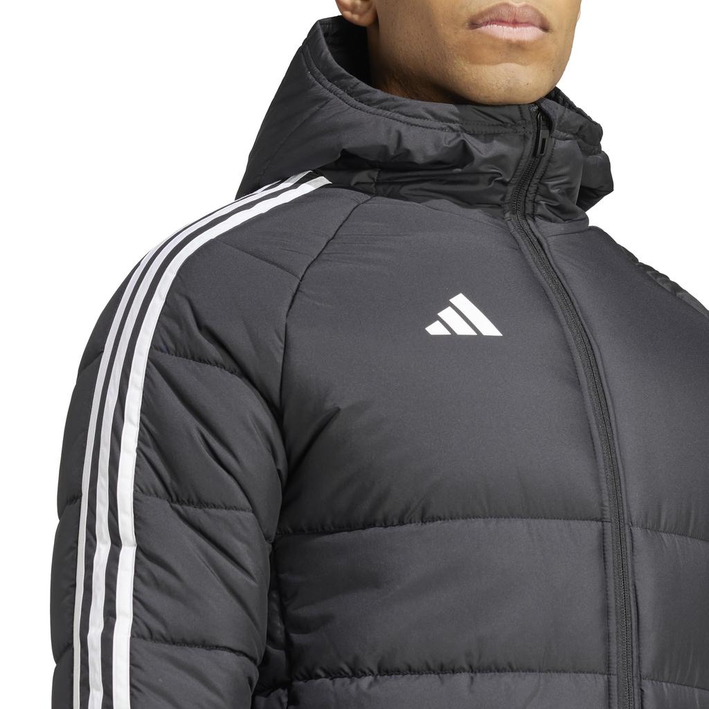 Adidas Soccer Jacket Tilo 24 Long Padded Coat Men's HAR65 Black/White (IJ7389) XS