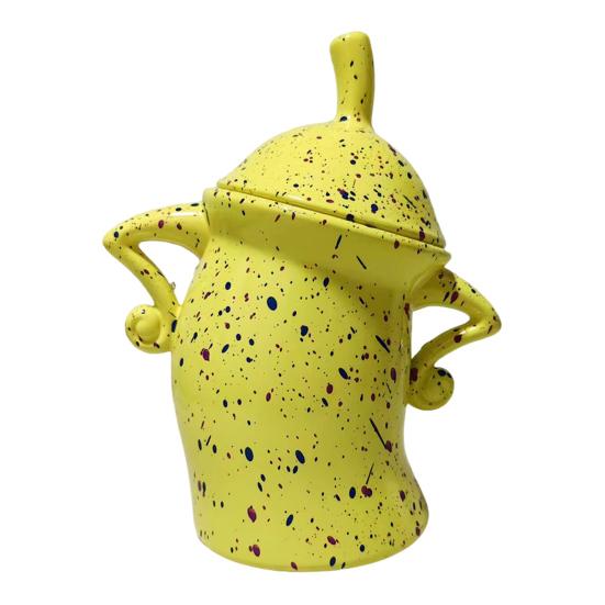 Food Canisters with Attitude Cute Snack Storage Jar Creative Akimbo Cup Mugs Kitchen Storage Container Christmas Decoration