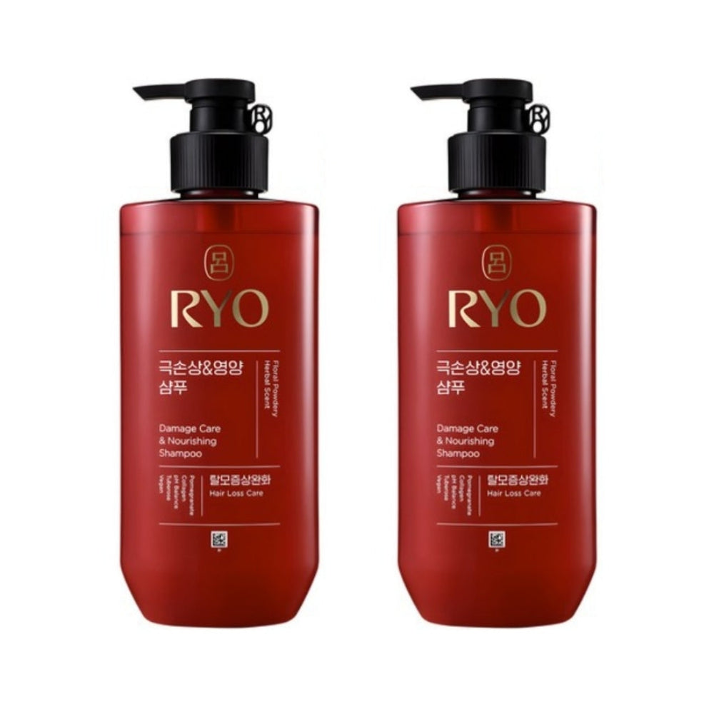 Шампунь Ryo Damage Care & Nourishing 480 мл*1 шт/2 шт