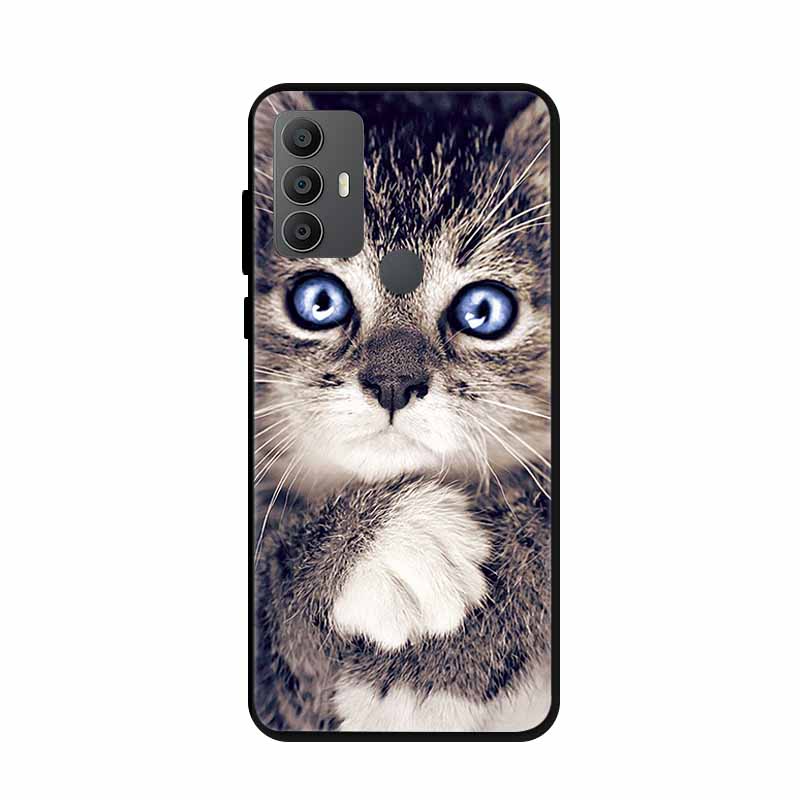 For Alcatel 1V 2021 Case 6002A 6002D Cool Fashion Soft TPU Silicone Bumper Fundas for Alcatel 1V (2021) Capa for Alcatel1v 1 V