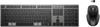 HP 725 Keyboard and Mouse Set Multi-device Rechargeable Black