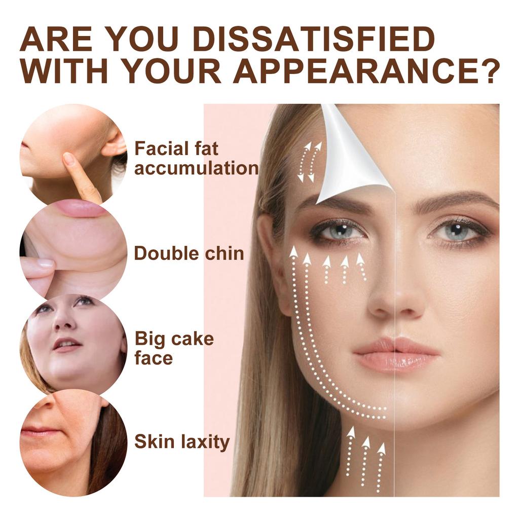 EELHOE Маска для подтяжки лица, мягкий гель, лента против морщин, отбеливающая кожа, бандаж, пояс для похудения, V-образный пластырь, уменьшает двойной подбородок