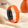 Быстросъемный ремешок для часов Эластичные нейлоновые ремешки для Fitbit Inspire 3 Регулируемый сменный ремешок для смарт-часов Дышащий плетеный спортивный браслет Женский Мужской