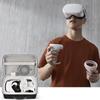 Жесткий чехол для переноски Quest 2 VR Gaming Portable Travel Cover Сумка для хранения с силиконовой крышкой для лица Защитная линза для Quest 2 Аксессуары Meta/Oculus