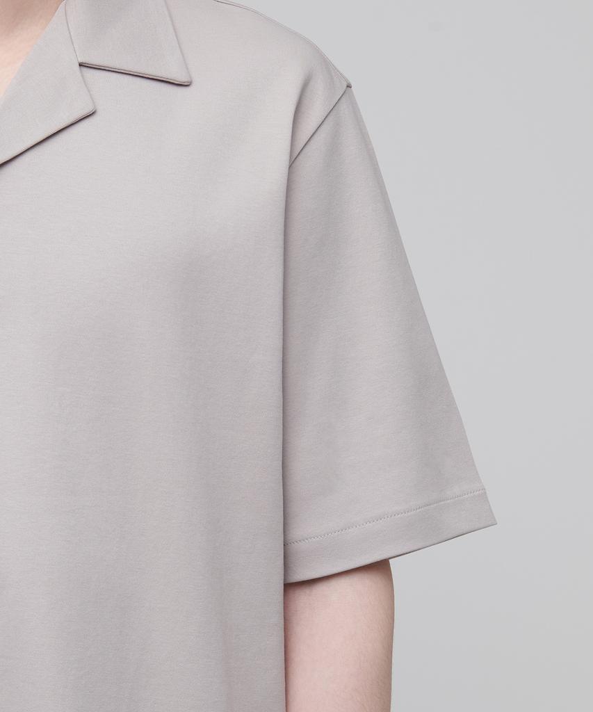 MUSINSA STANDARD Open Collar Polo Shirt [Mushroom]