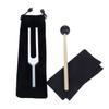 Dreld 528Hz Tuning Fork, Tuner, and Rubber Mallet with Storage Pouch, Purifying, Angelic Tones, Healing