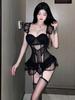 Чувственное фетиш-белье Сексуальное полое боди без ластовицы Эротическая бэбидолл Ролевые игры Экзотические костюмы для косплея Бюстгальтер Трусики