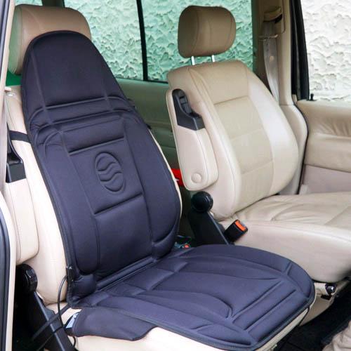 Car mat with heating and massage function