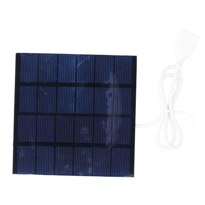 1.5W 6V Солнечная панель DIY Солнечное зарядное устройство для научного проекта Электронное применение 110x110 мм