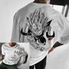 Summer Plus Size Dragon Ball Anime Printed Men and Women Tshirt Casual Parent Child Tops Harajuku Style Street Fashion Y2K