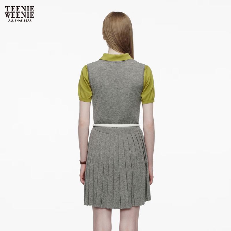 Teenie Weenie Women's Bear Cartoon Summer Midi Dress