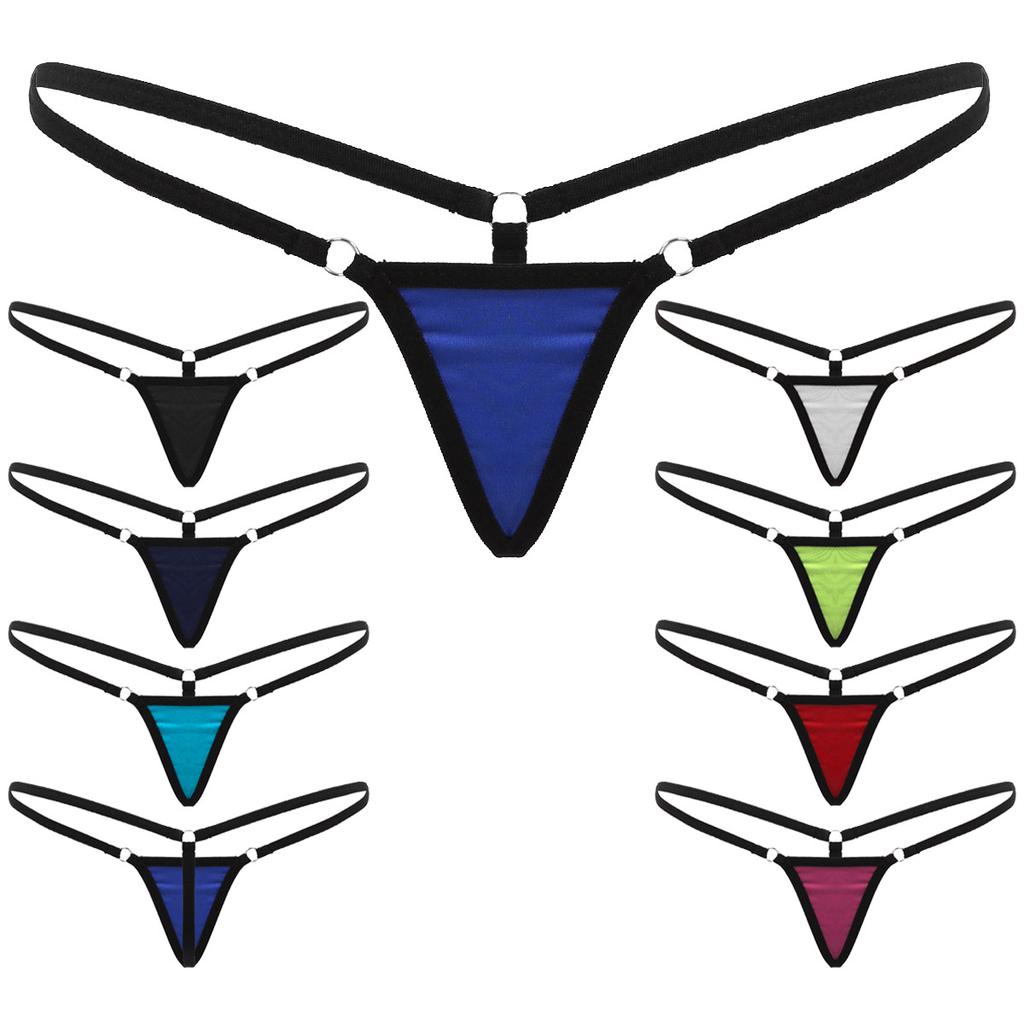 Женские стринги с низкой посадкой, микро-стринги, отрывные стринги, трусики с Т-образной спинкой, нижнее белье