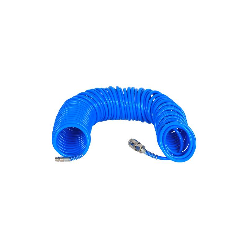 Wąż Wężyk Ogrodowy Ciśnieniowy Spiralny Niebieski Fi 5X8 Mm 150 Cm L036