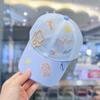 Mesh Kid Baseball Cap Solid Color Sun Protection Hat New Toddler Peaked Cap  for Summer
