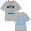James Arthur Pisces 23 Tour 2026 graphics 100cotton Unisexs shirt Oneck summer Y2K Short Sleeve Womens hiphop Tshirt fan gift