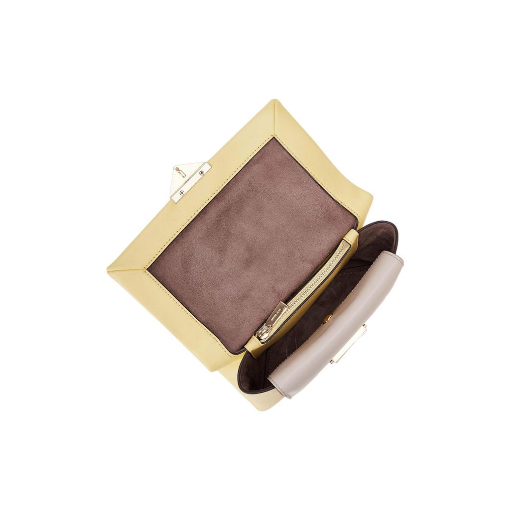 Michael Kors Mk Cece Сумка через плечо с цветовыми блоками и цепочкой для ежедневного ношения Женские сумки Гусино-желтый 30T0G0EL2T-733