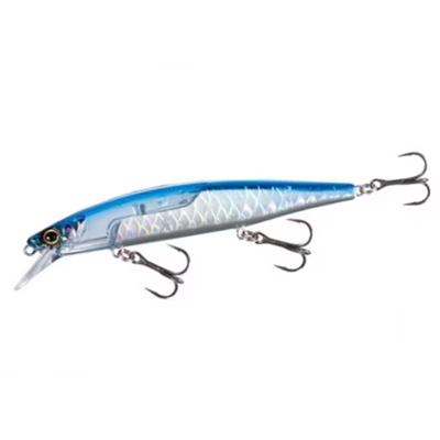 SHIMANO Воблер Bantam World Minnow 115SP Flash Boost Bass Kyorin Blue, ZQ-K11T 013,