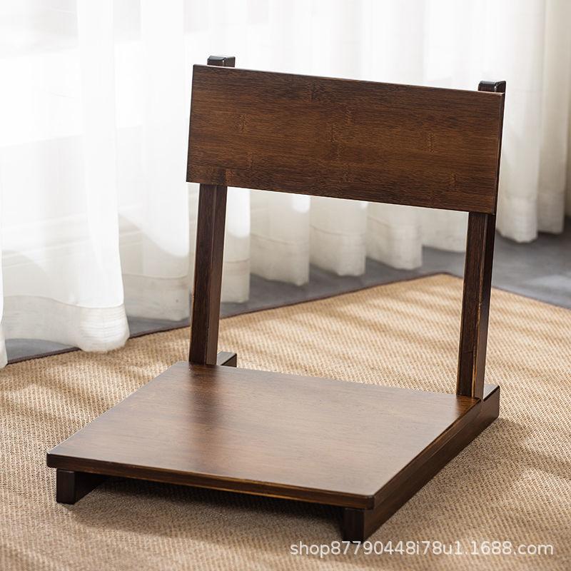 Бамбуковый стул без ножек, подлокотник, татами, спинка, мебель для гостиной, японский стиль, стул Zaisu Zen без ножек, экологически чистый