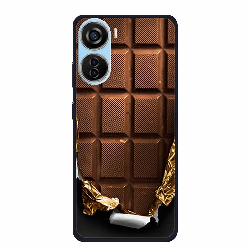 Чехол для телефона ZTE Axon 40 Lite Задняя крышка Черный Силиконовый Мягкий Чехол Для ZTE Blade V41 Vita V50 Дизайн 5G LIBERO 5G IV Чехол