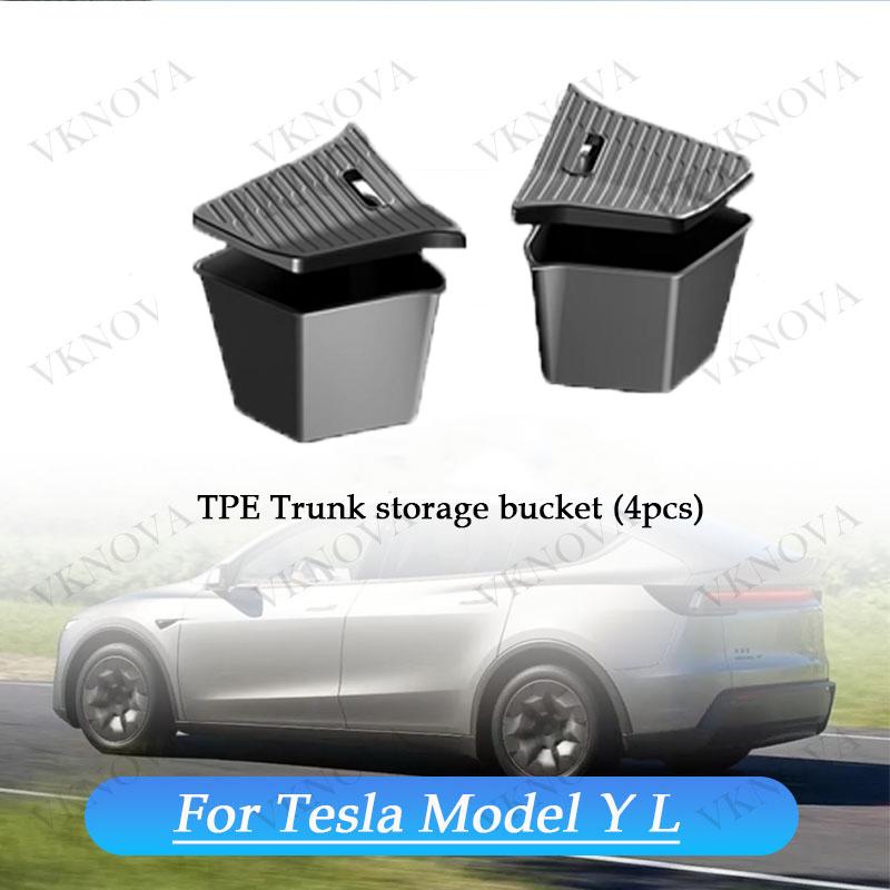 Для Tesla Model Y L 2026 Защитная накладка на спинку заднего сиденья Коврик в багажник Противоударная накладка Аксессуары для интерьера автомобиля Модель YL Вкладыш в багажник