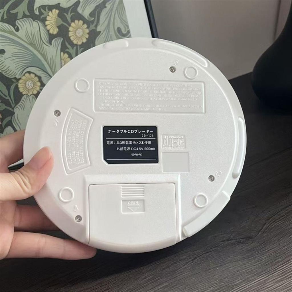 Портативный CD-плеер с ЖК-экраном, USB-порт, высококачественный звук, Walkman CD-плеер, функция зацикливания, Музыкальный плеер