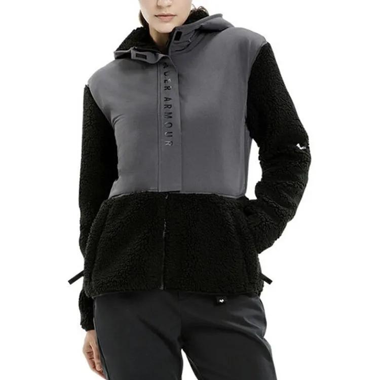 Under Armour Куртки Женские Серые С капюшоном Умеренные Другие (унисекс) Куртки 1345045 001
